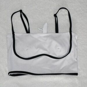 Alo Yoga Airbrush Streamlined Bra Tank Women's size Medium has discoloration